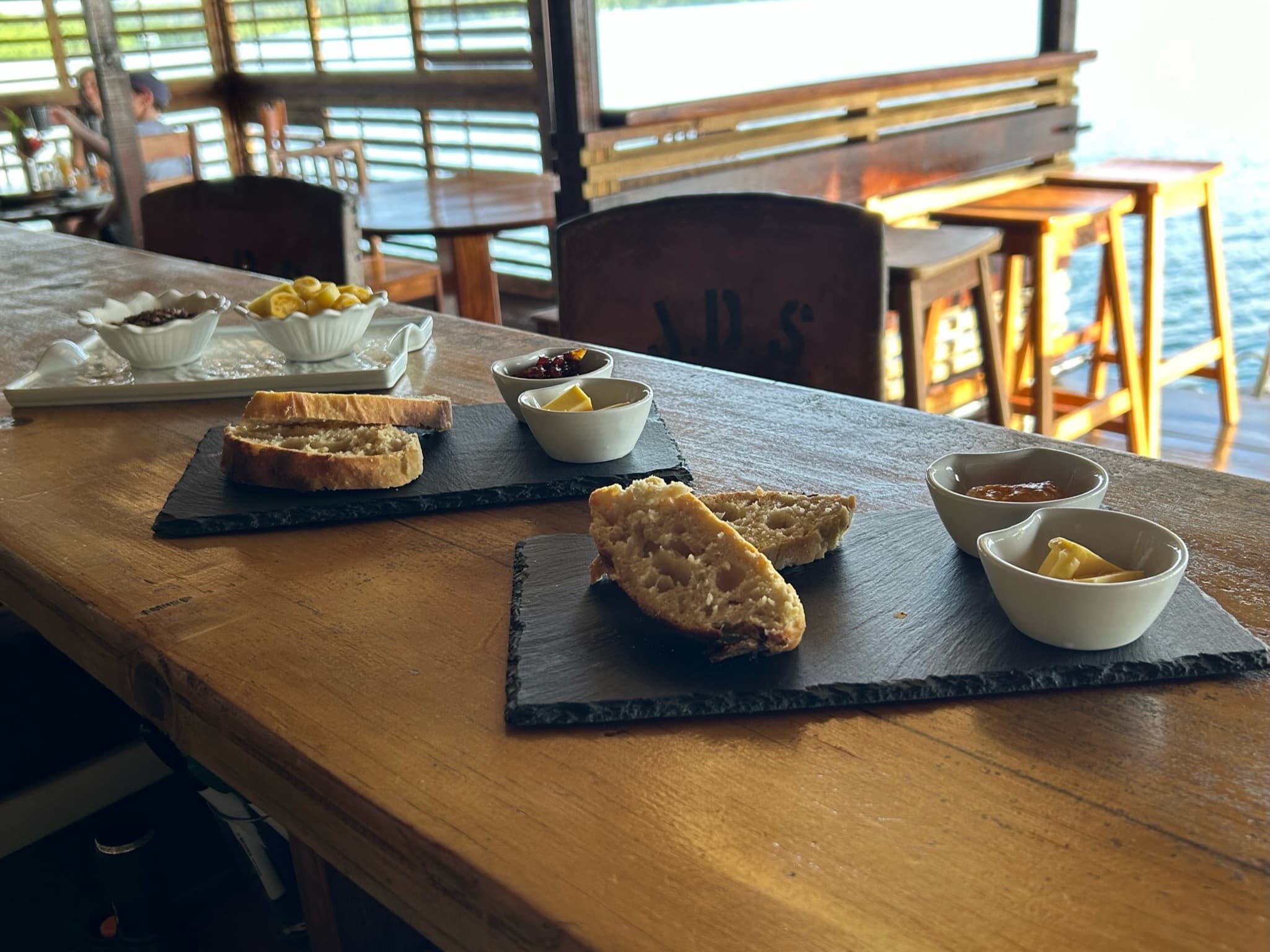 Farm-to-table dishes at Blå Bar Restaurant, Dolphin Blue Paradise, Bocas del Toro