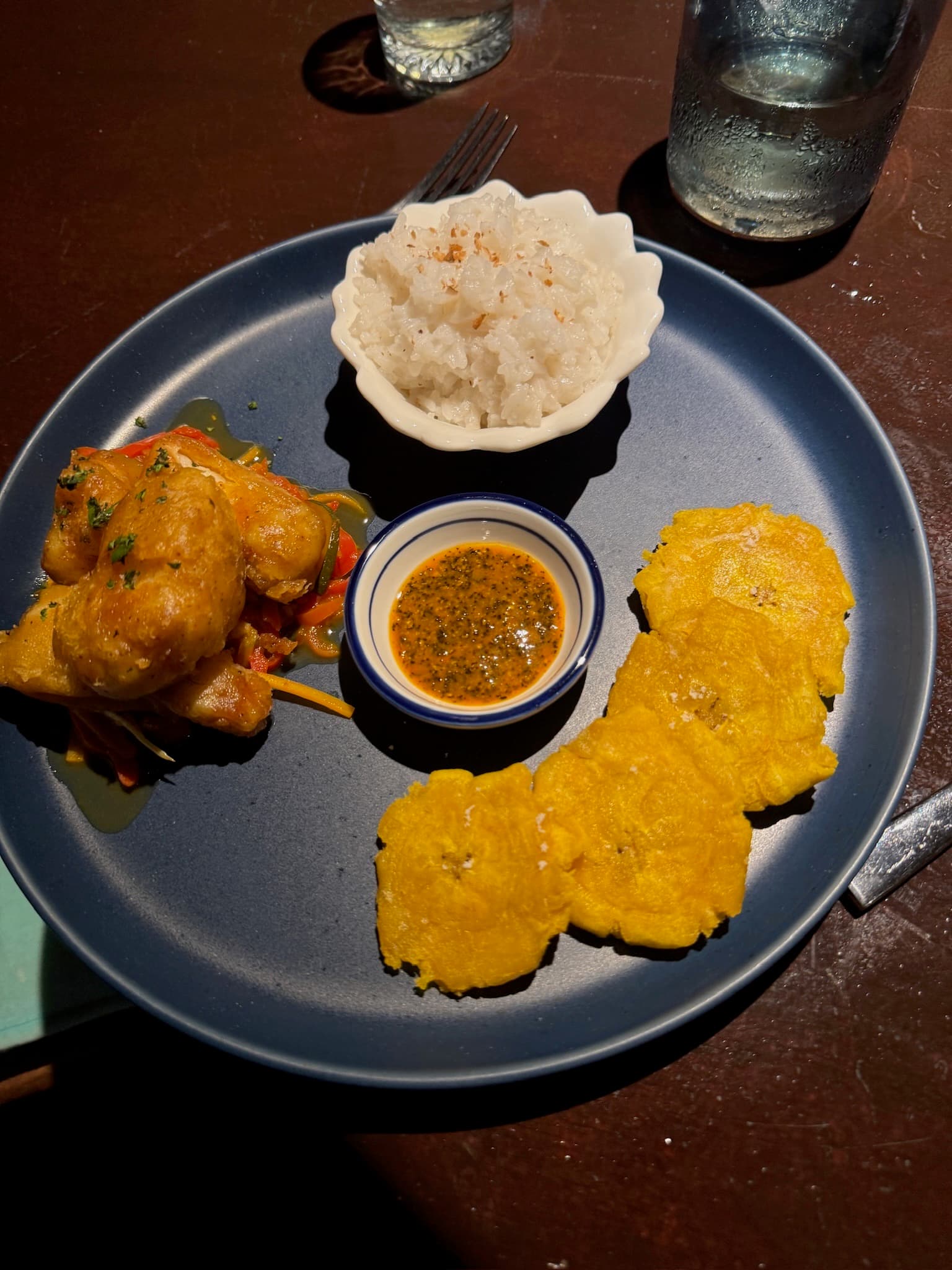 Garden-to-table fresh produce and organic ingredients at Blå Bar Restaurant, Dolphin Blue Paradise, Bocas del Toro