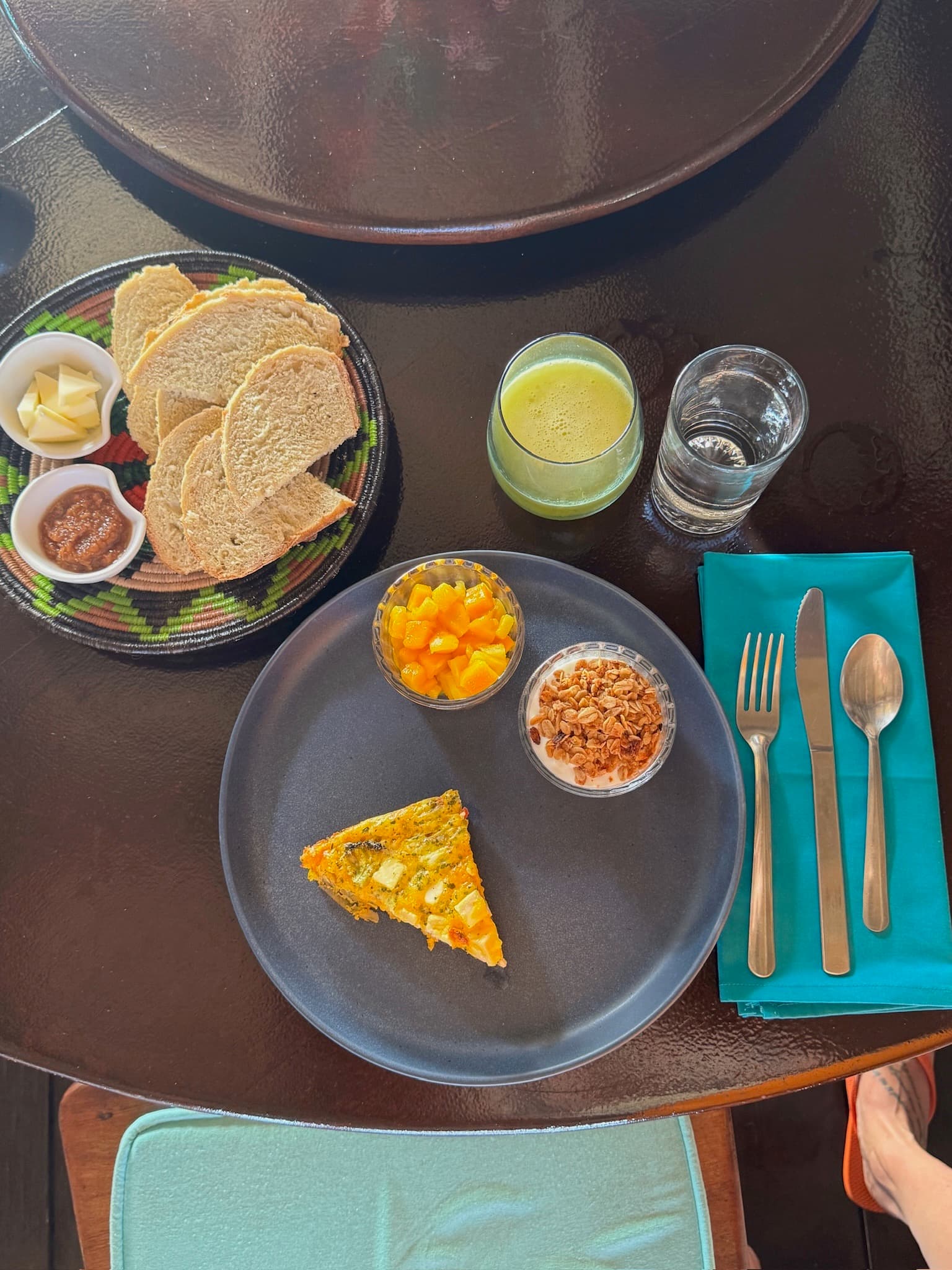 Farm-to-table cuisine with fresh local produce at Blå Bar Restaurant, Dolphin Blue Paradise, Bocas del Toro