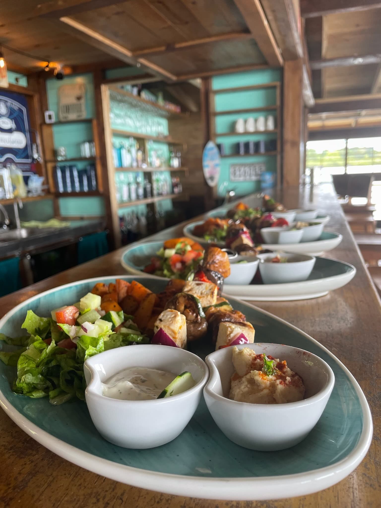 Locally sourced seafood and ingredients at Blå Bar Restaurant, Dolphin Blue Paradise, Bocas del Toro