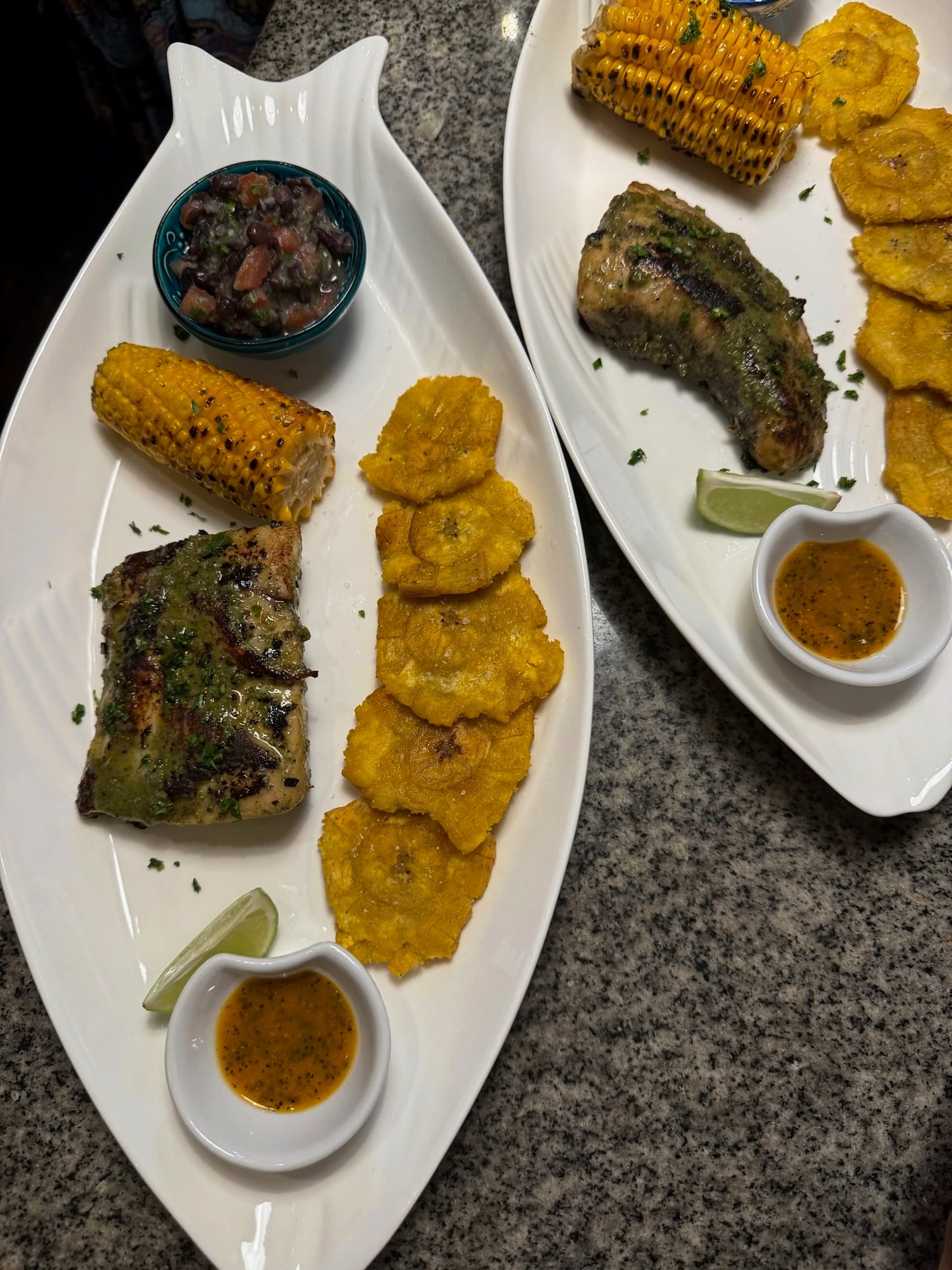 Farm-to-table dishes with fresh local ingredients at Blå Bar Restaurant, Dolphin Blue Paradise, Bocas del Toro