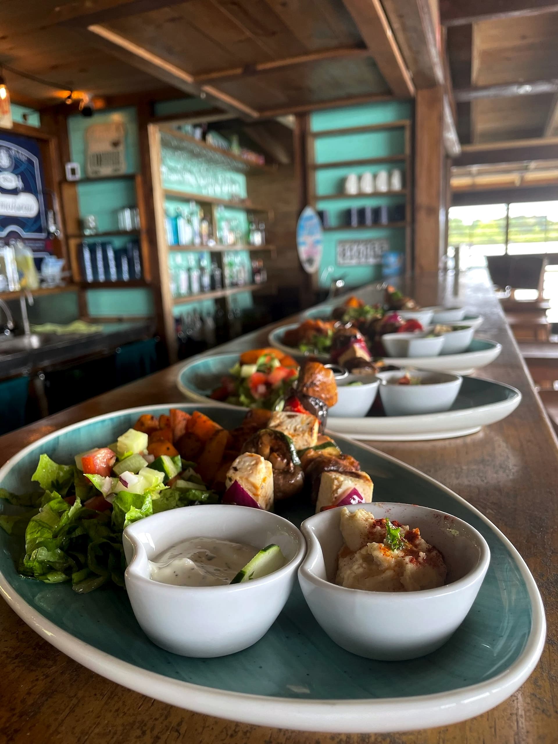 Locally sourced seafood and ingredients at Blå Bar Restaurant, Dolphin Blue Paradise, Bocas del Toro