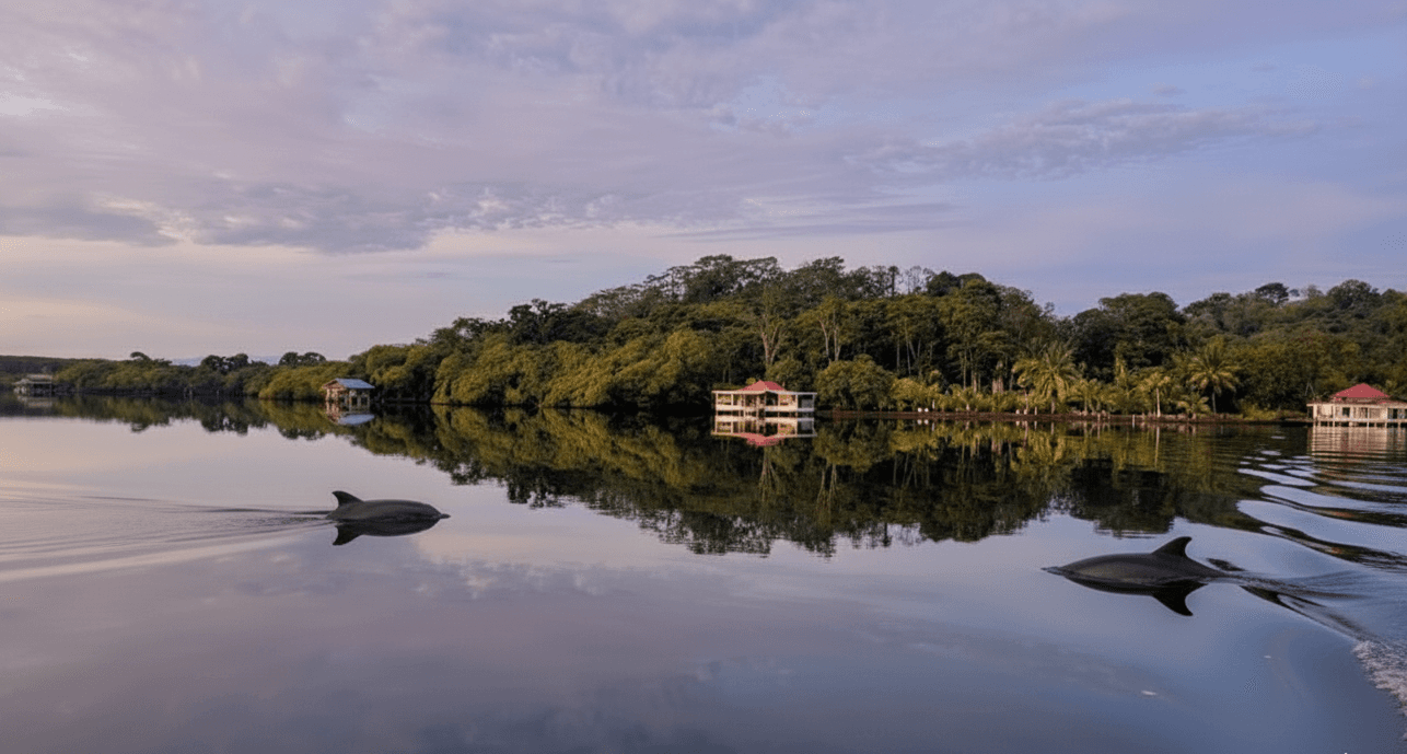 Avistamiento de delfines en Bocas del Toro: la bahía donde viven