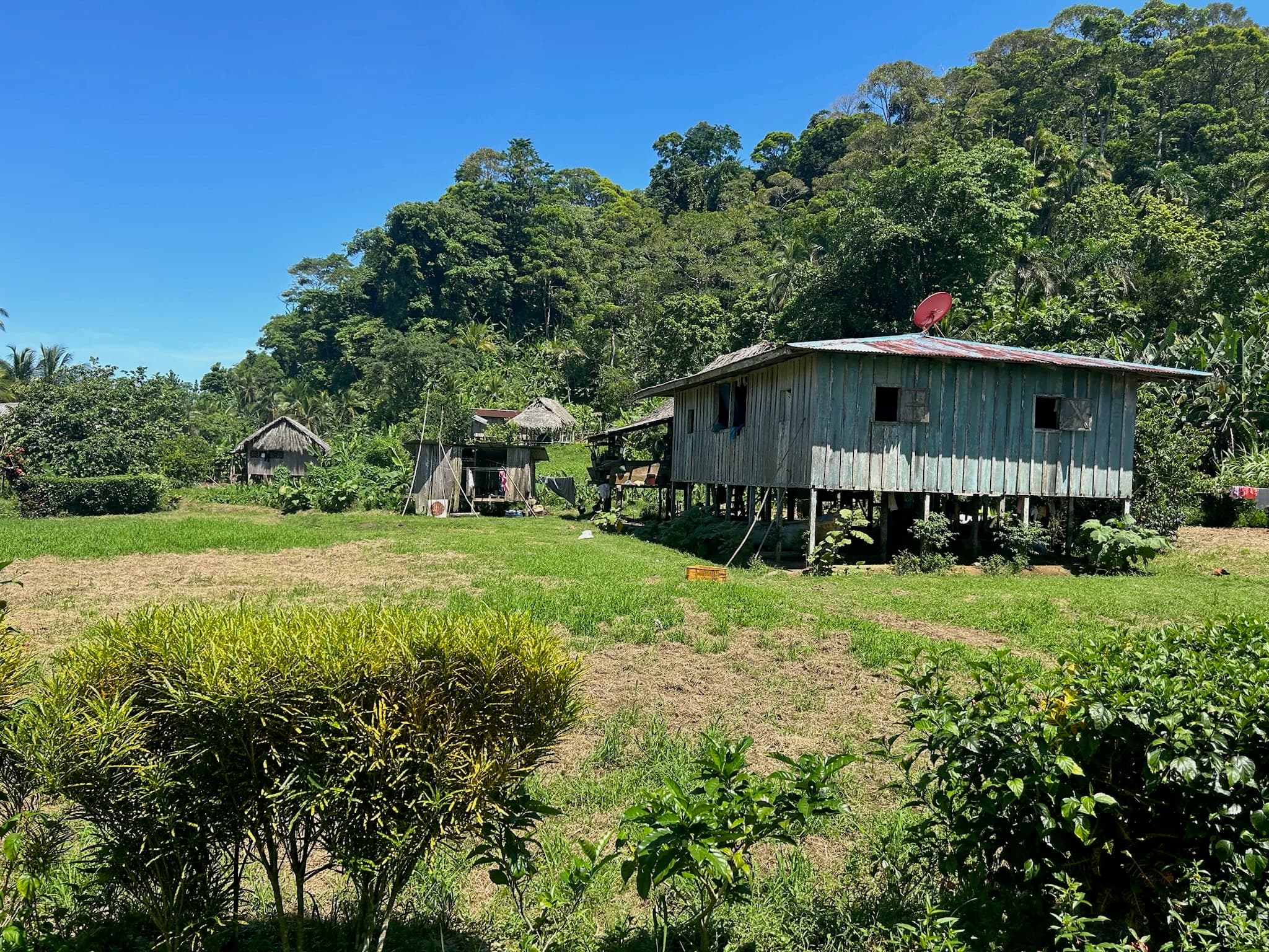 Healthcare and support at Dolphin Blue Paradise - Floating Doctors medical mission, healthcare workers with patients, community health outreach, medical volunteers, Bocas del Toro