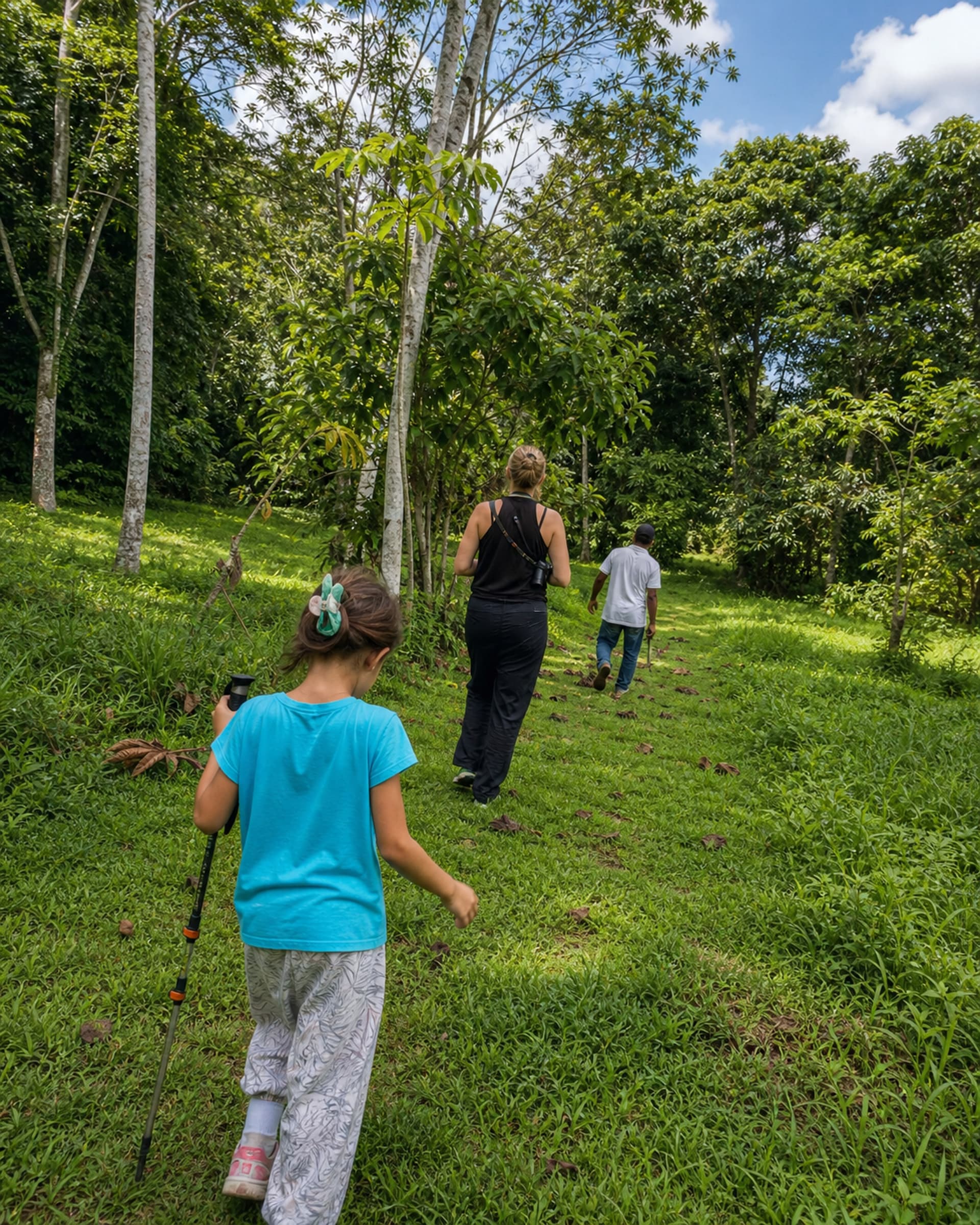 Rainforest hiking experience