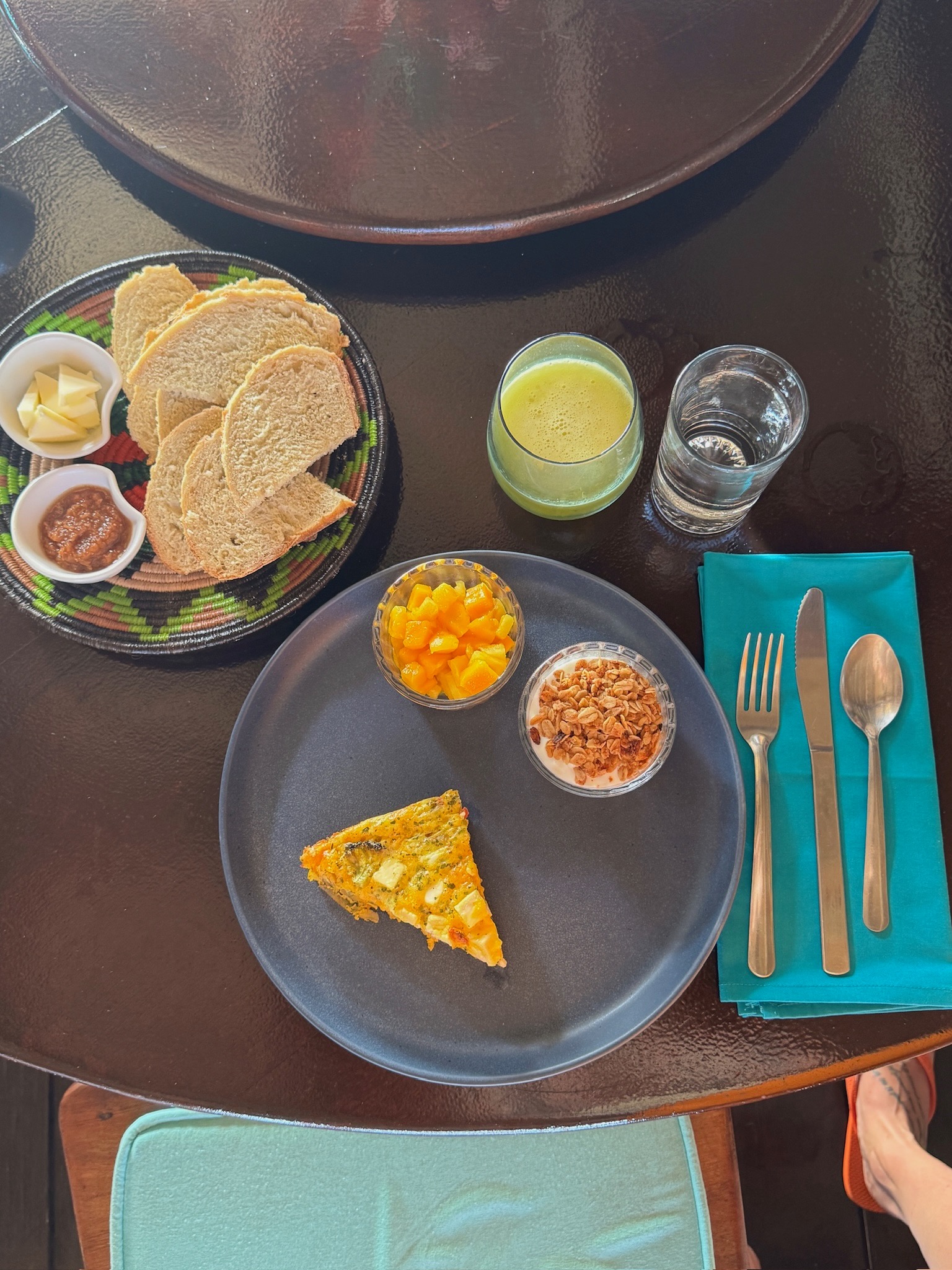 Farm-to-table cuisine with fresh local produce at Blå Bar Restaurant, Dolphin Blue Paradise, Bocas del Toro
